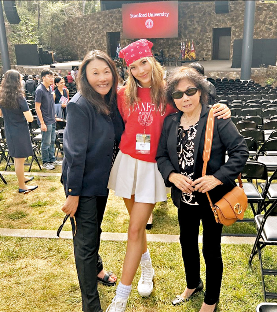 ◆谷愛凌沒有荒廢學業，在史丹福也取得好成績。谷愛凌Ig圖片