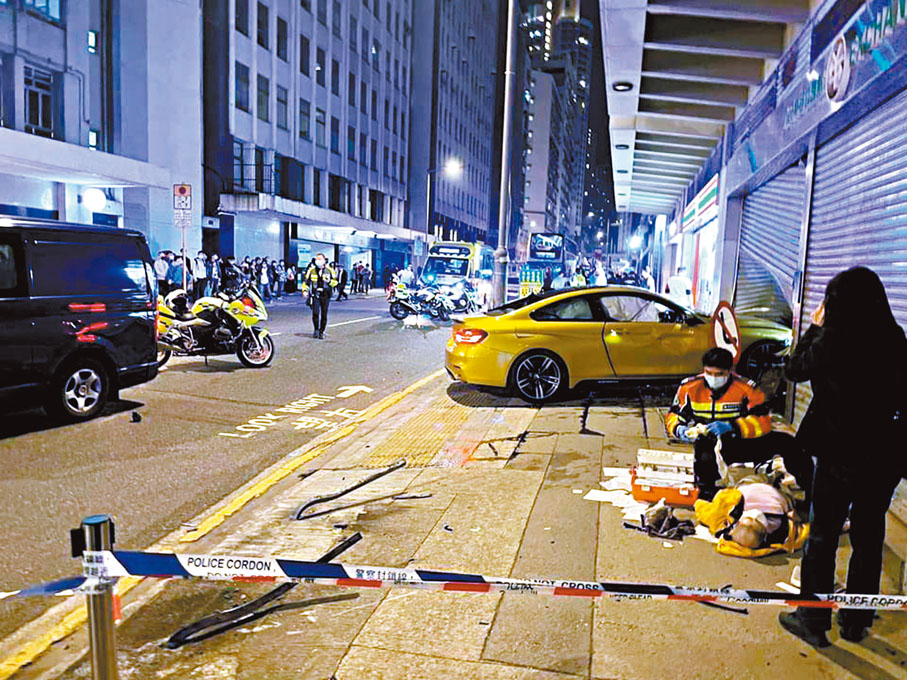 ◆ 當日車禍共造成兩人死亡和兩人重傷。資料圖片