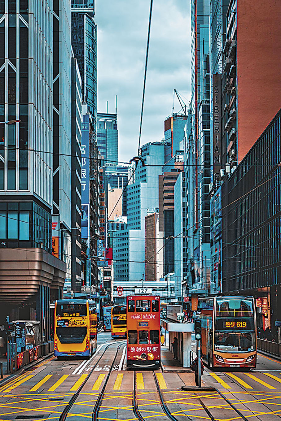 ◆吉子軒拍攝的香港。 香港文匯報 深圳傳真