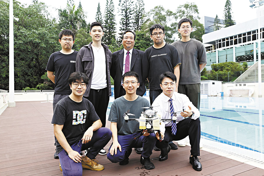 ◆陳本美與其團隊成員。