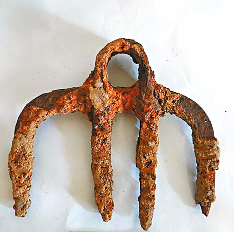 ◆宋代鐵製農具釘鈀