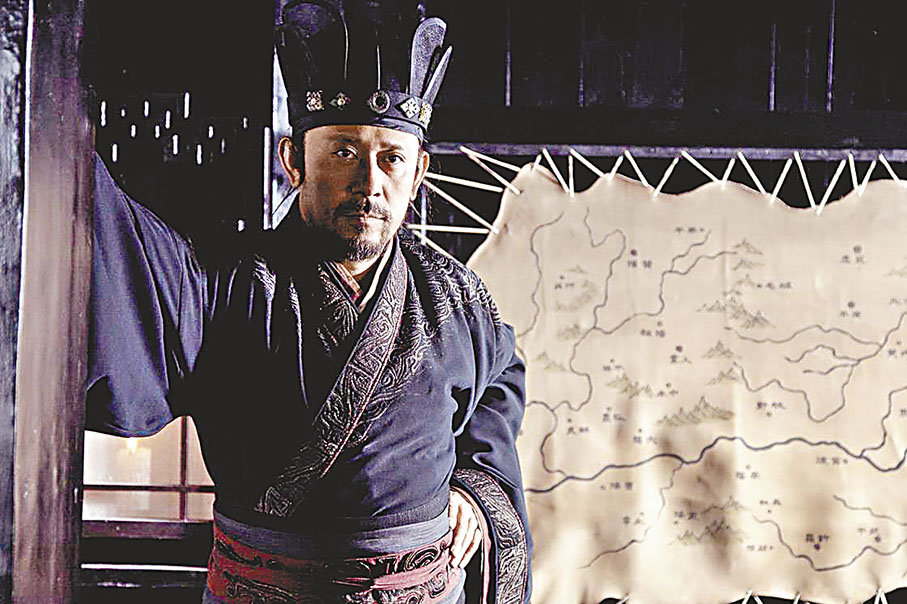 ◆ 曹操從小已經智謀過人。圖為電影中的曹操。 資料圖片