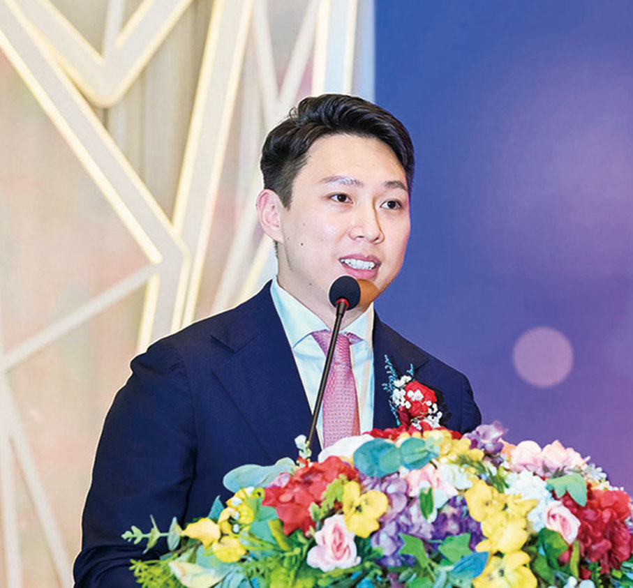 ◆ 陳智豪致辭。