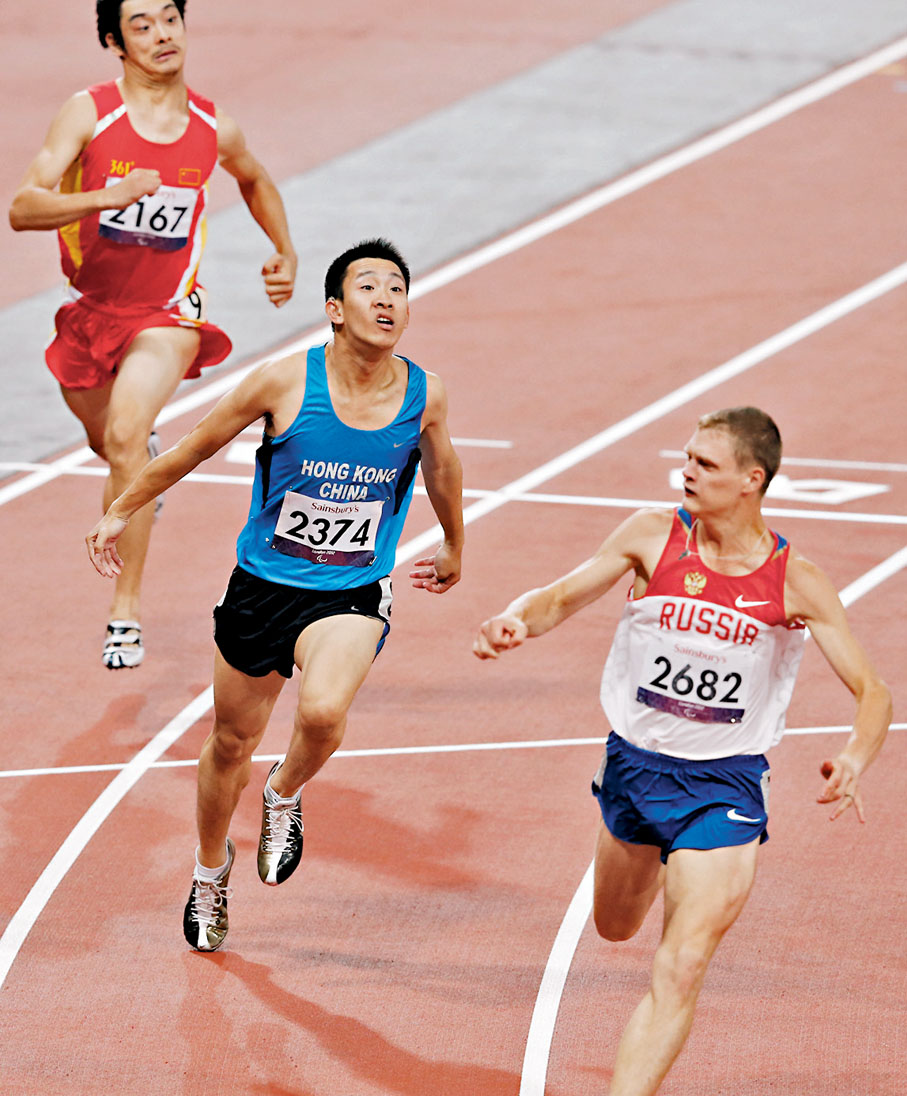 ◆蘇樺偉認為每次比賽都是與自己競賽，無論結局，總有得着。香港傷殘人士體育協會圖片