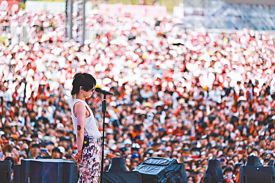 ◆ 華晨宇的2023火星演唱會正於內地巡演。