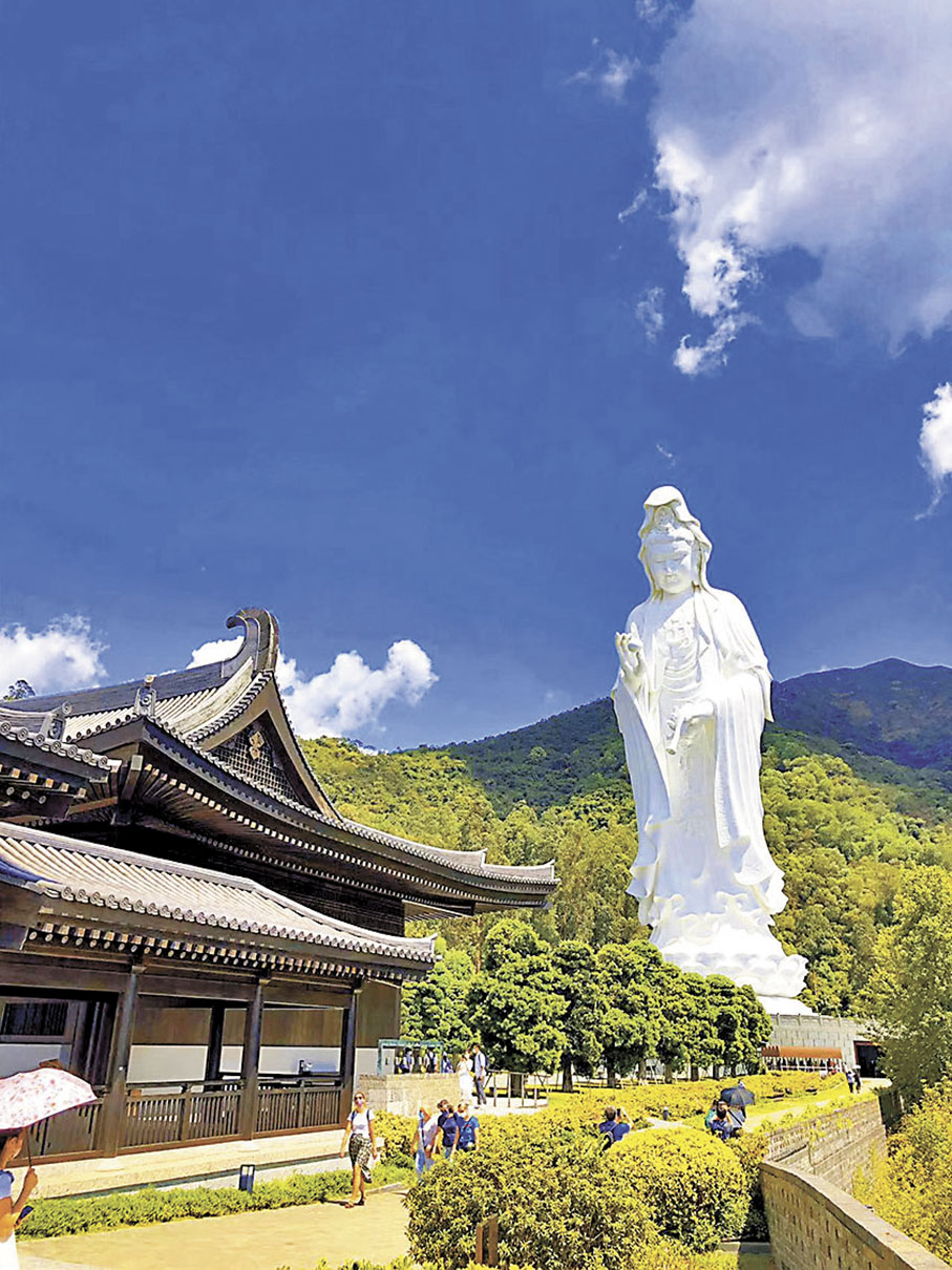 ◆慈山寺外貌。 作者供圖