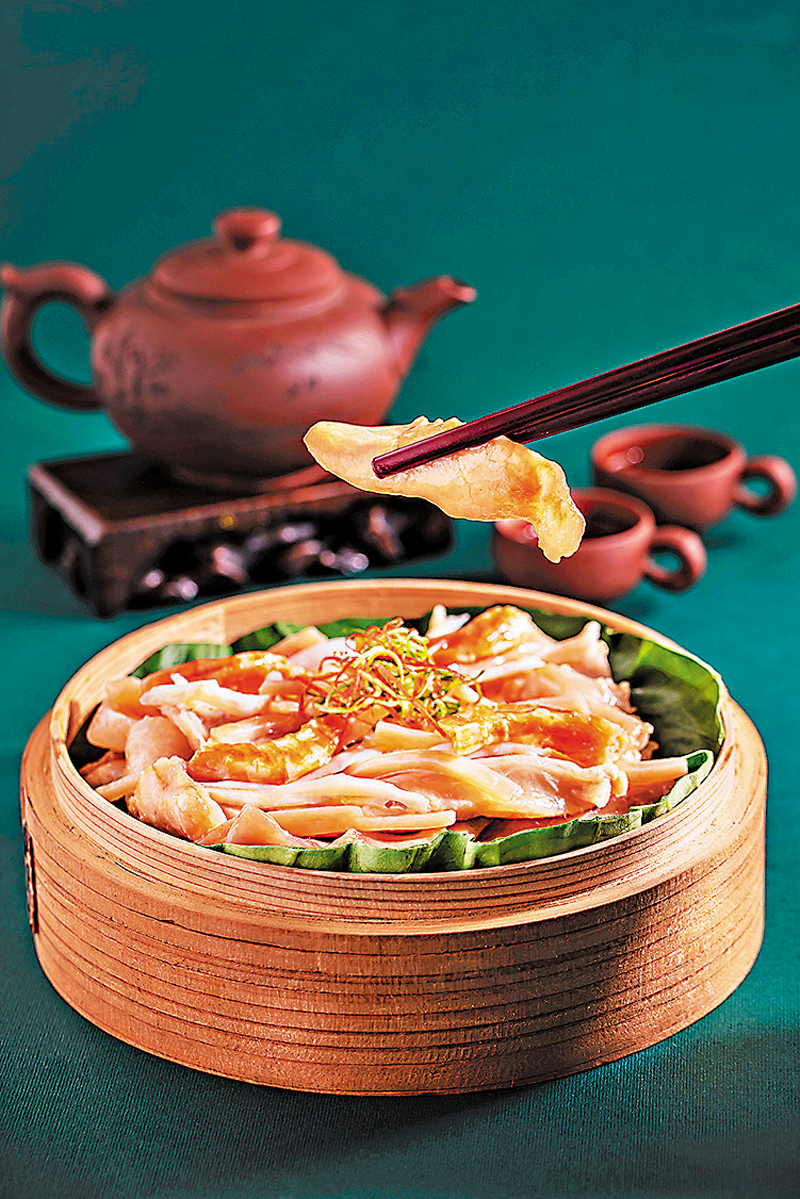 ◆籠香大頭菜蒸肉眼筋