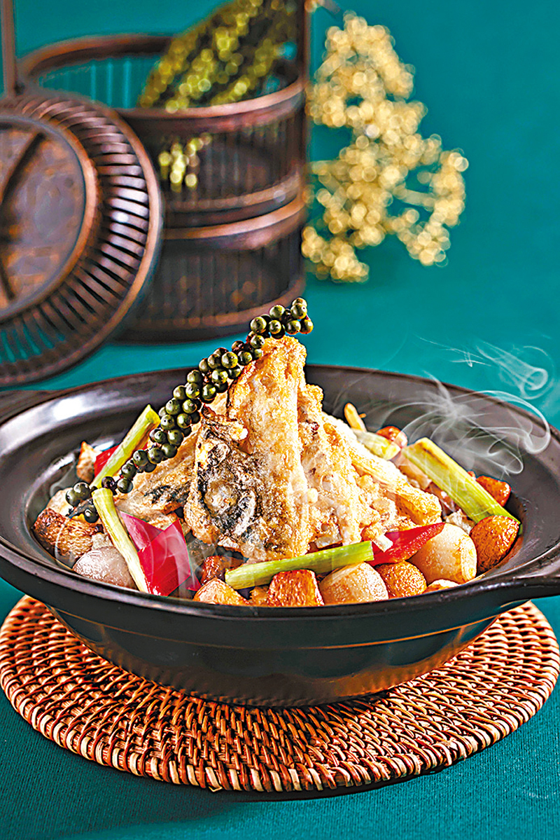 ◆瓦罉青胡椒煎焗魚嘴