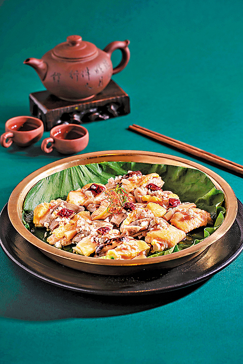 ◆銅盤沙薑豬肚污糟雞