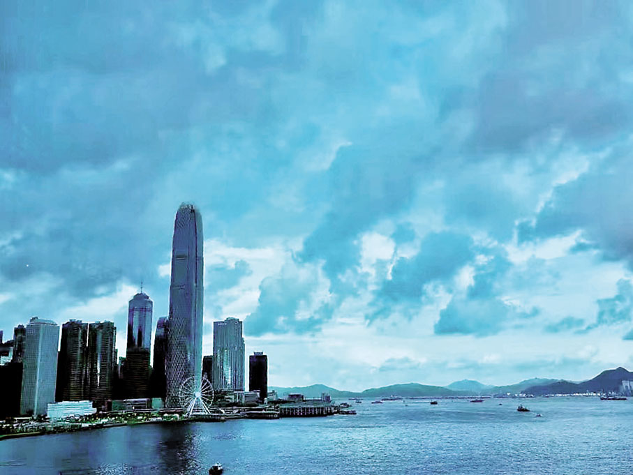 ◆維多利亞港一度被稱作香港港（Hongkong Harbor）。 作者供圖