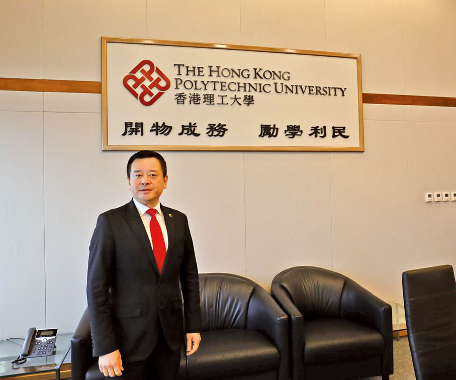 ◆ 楊立偉表示，開展針對服務受眾所需、具實際成效的服務學習項目，能提升學生的競爭力。