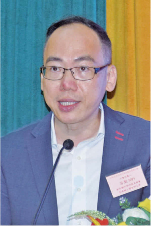 ◆大會召集人、全國政協委員呂堅致辭分享見解。