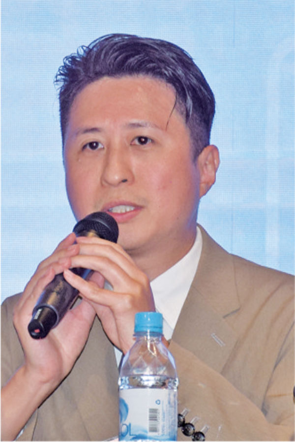 ◆全國人大代表沈豪傑作分享嘉賓發言。