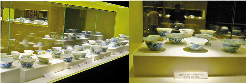 ◆《工夫茶‧杯必若深珍藏》主題展覽（部分）。