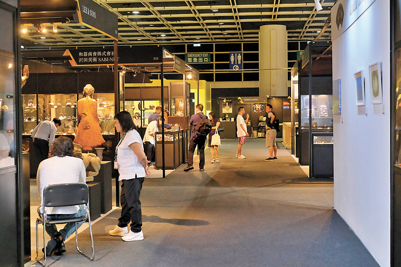 ◆香港國際古玩展面向公眾免費開放。