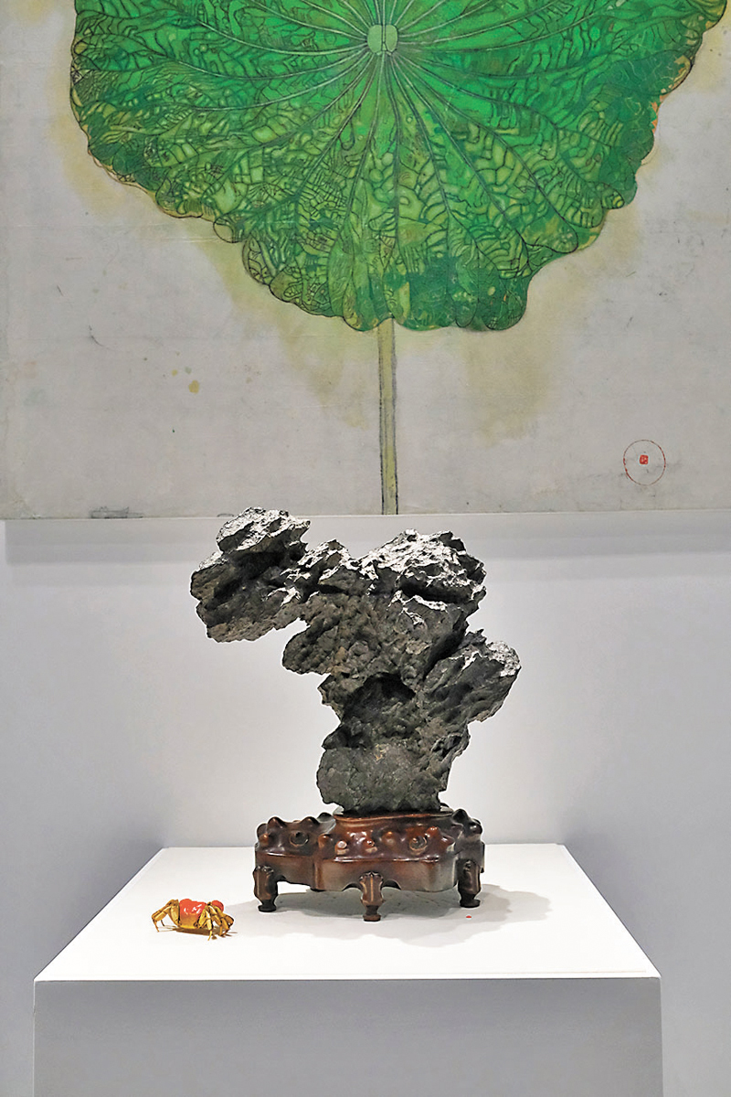 ◆夢工房重點展品：幕末/明治時期 靈璧賞石