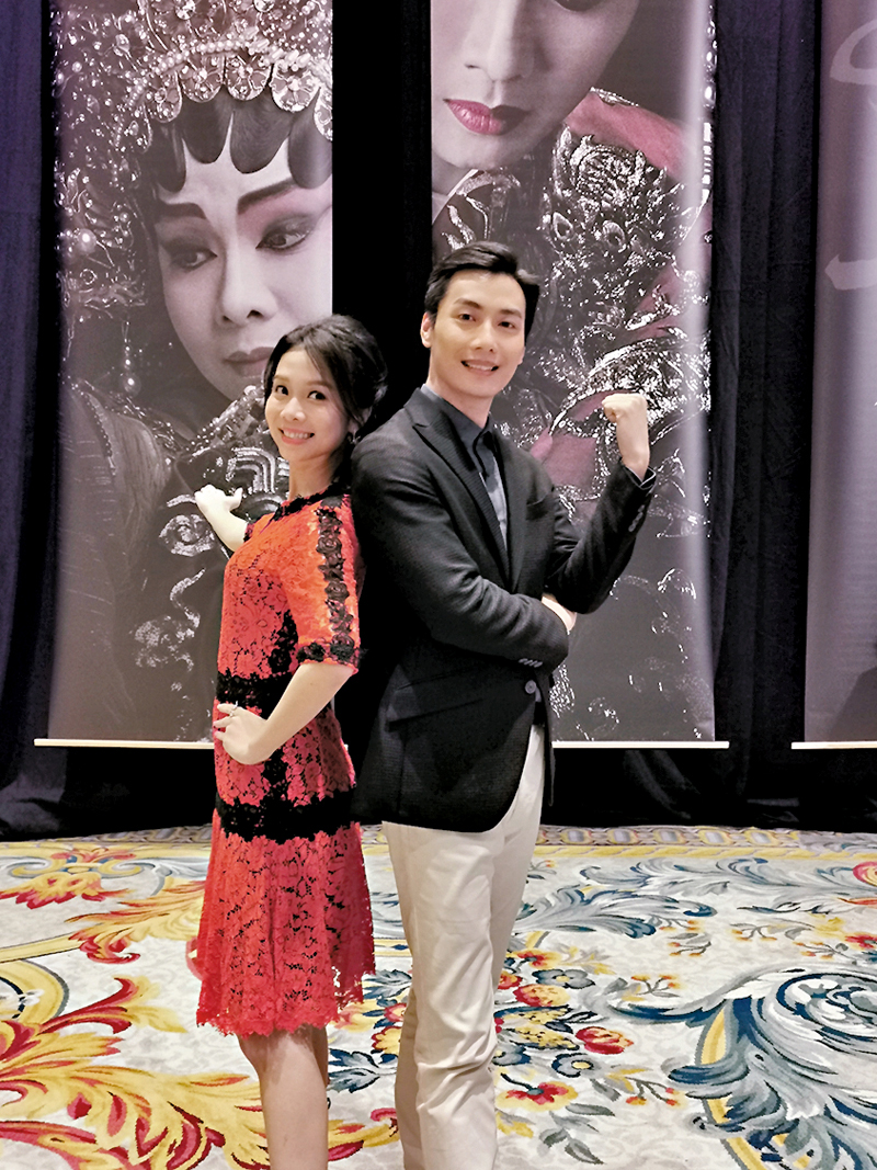 ◆ 王志良及林穎施始終是最合拍的一對。