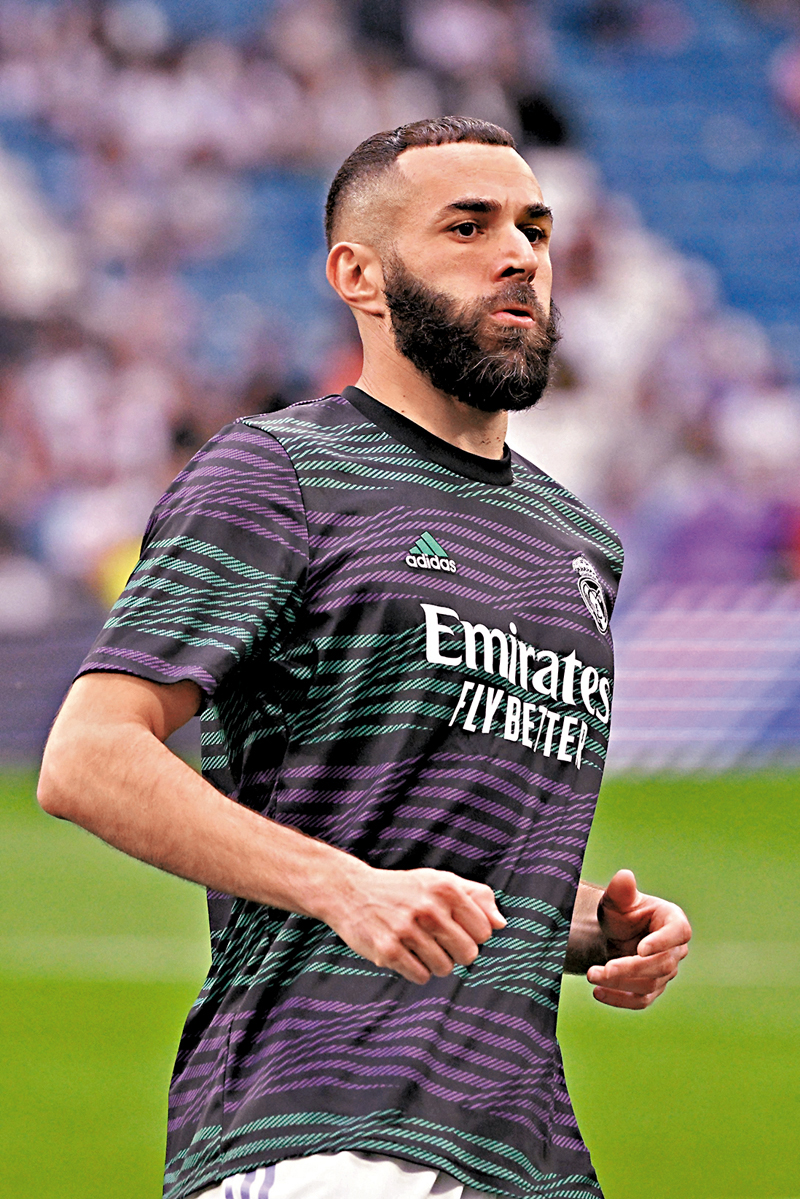 ◆賓施馬面對沙特銀彈政策，大有機會於今夏離隊。  法新社