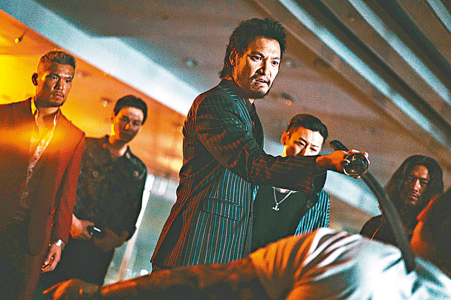 ◆青木崇高飾演擅長武士刀的刀手Ricky。
