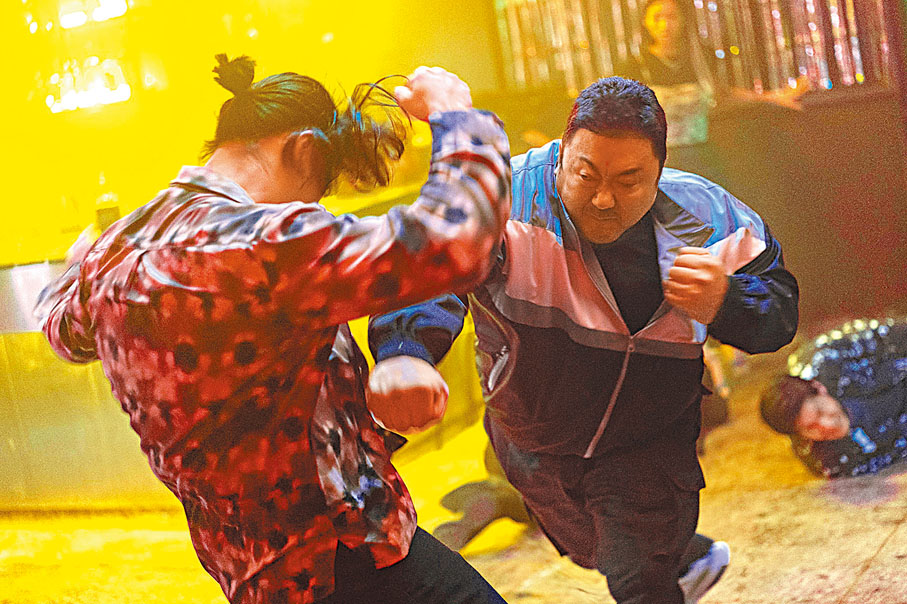 ◆馬東石打到拳拳入肉。