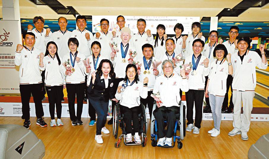 ◆ 港隊合共取得10金6銀2銅，成為賽事大贏家。