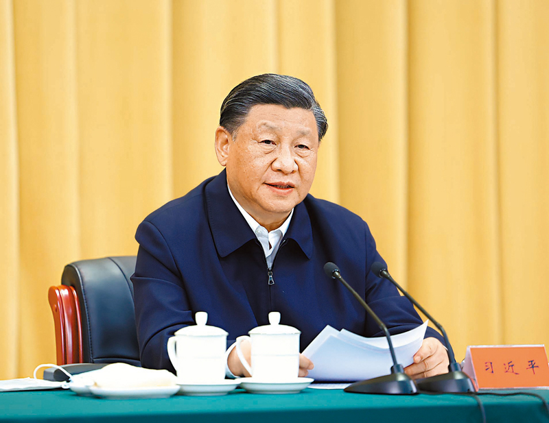 ◆ 6月2日，中共中央總書記、國家主席、中央軍委主席習近平在北京出席文化傳承發展座談會並發表重要講話。新華社