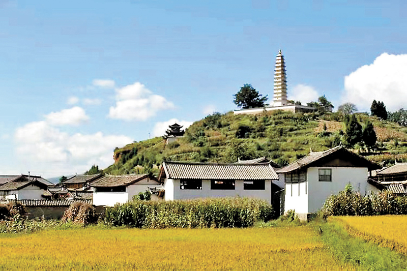 ◆白王塔。作者供圖