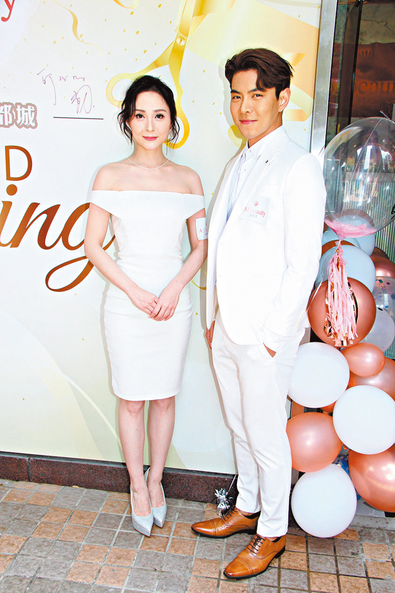 ◆羅天宇稱8月才拍新劇，邵初則表示也想多參與拍劇。