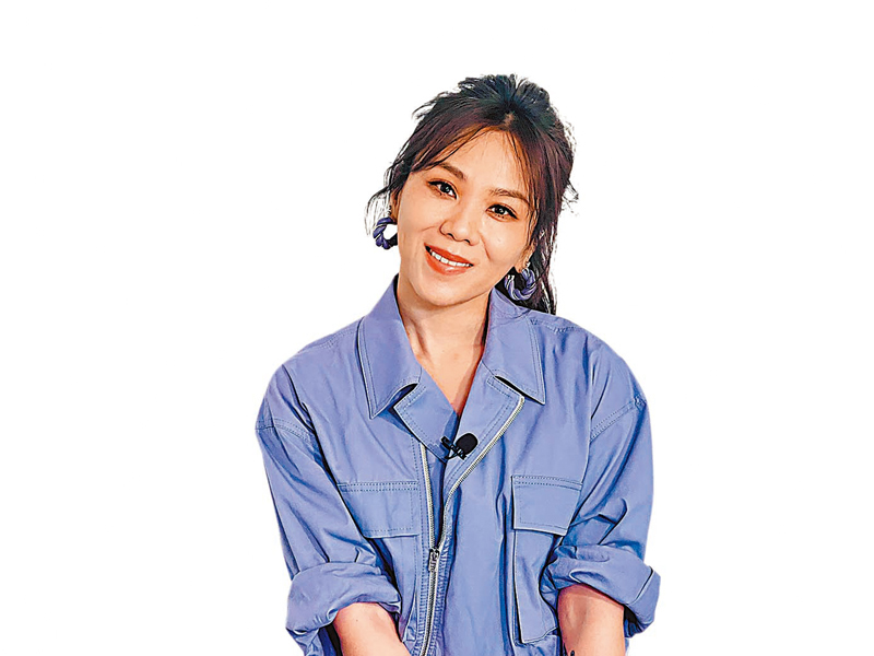 ◆蔡健雅宣傳6月底舉行的香港演唱會。