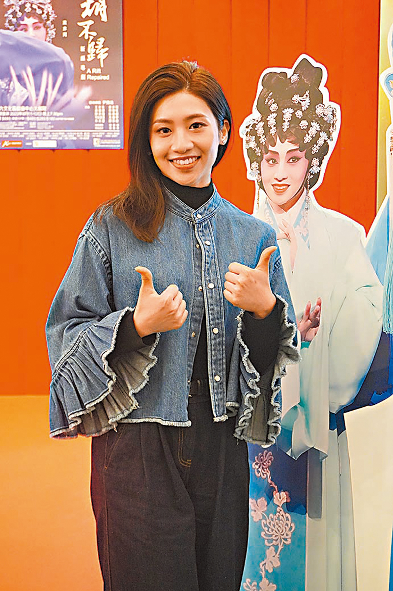 ◆梁非同假以時日絕對能成為文武雙全的花旦。