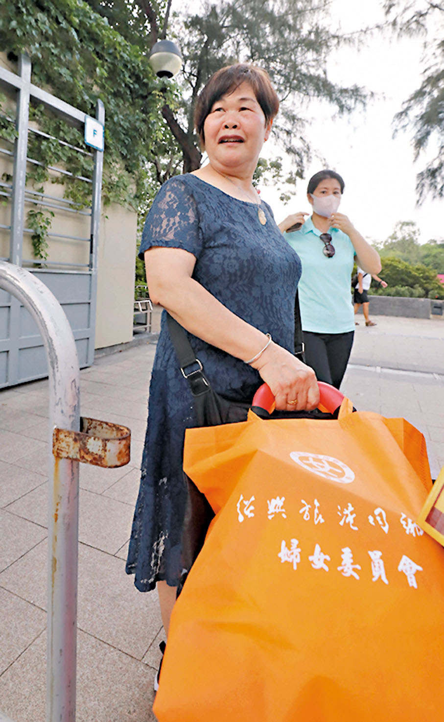 ◆鄧女士。香港文匯報記者郭木又  攝