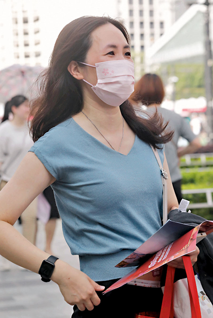 ◆劉小姐。香港文匯報記者郭木又  攝