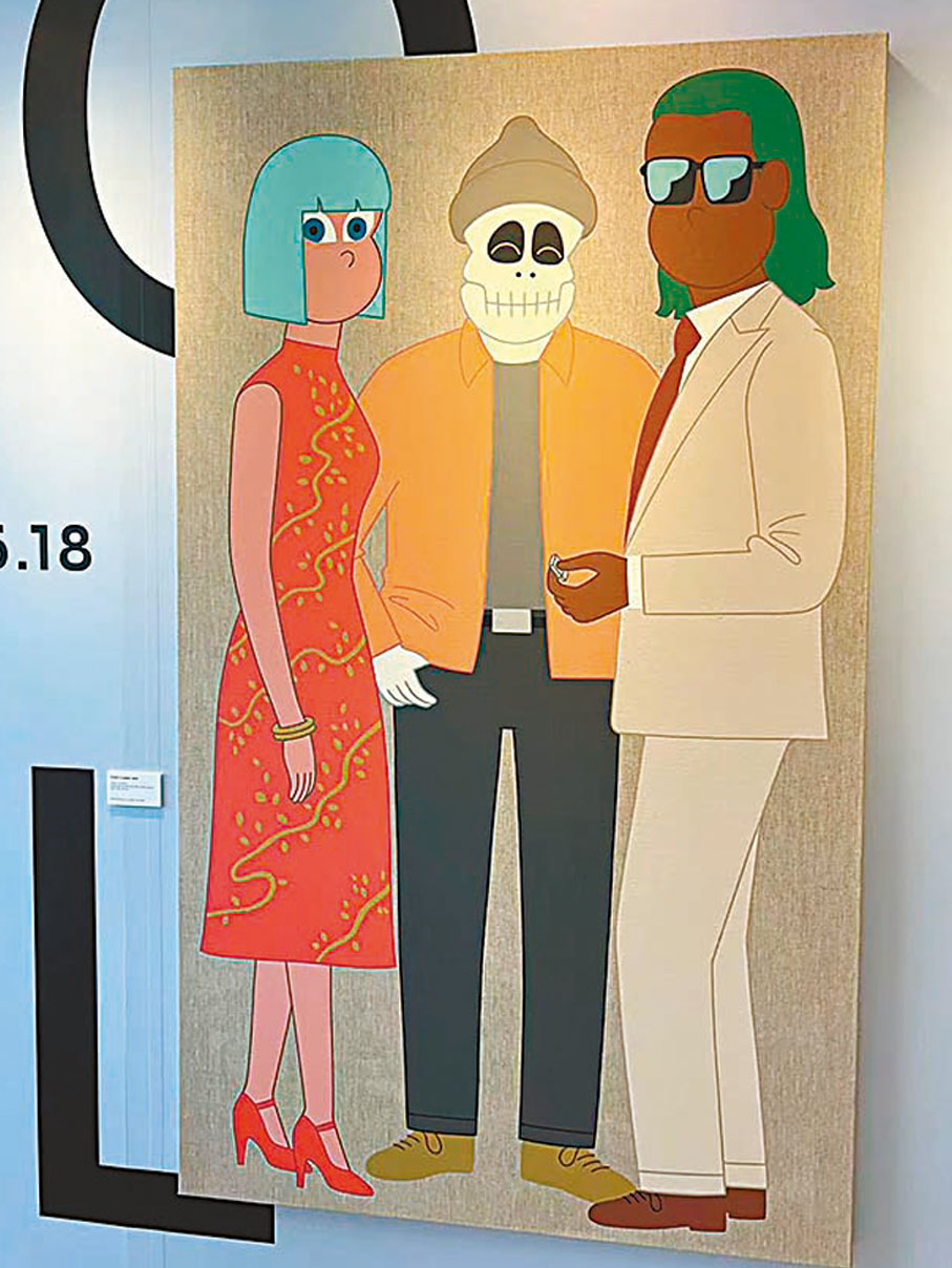 ◆Oson將自己的創作理念與香港融合。