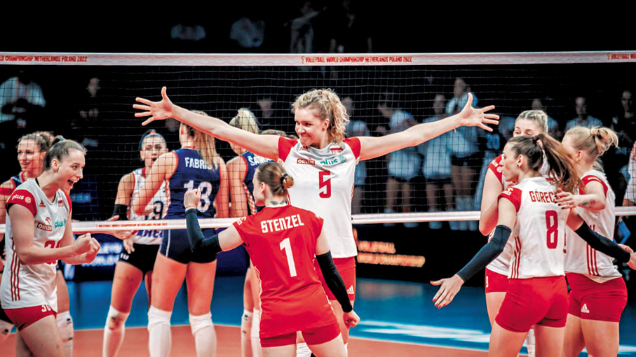 ◆ 波蘭女排近年有可見進步。FIVB圖片