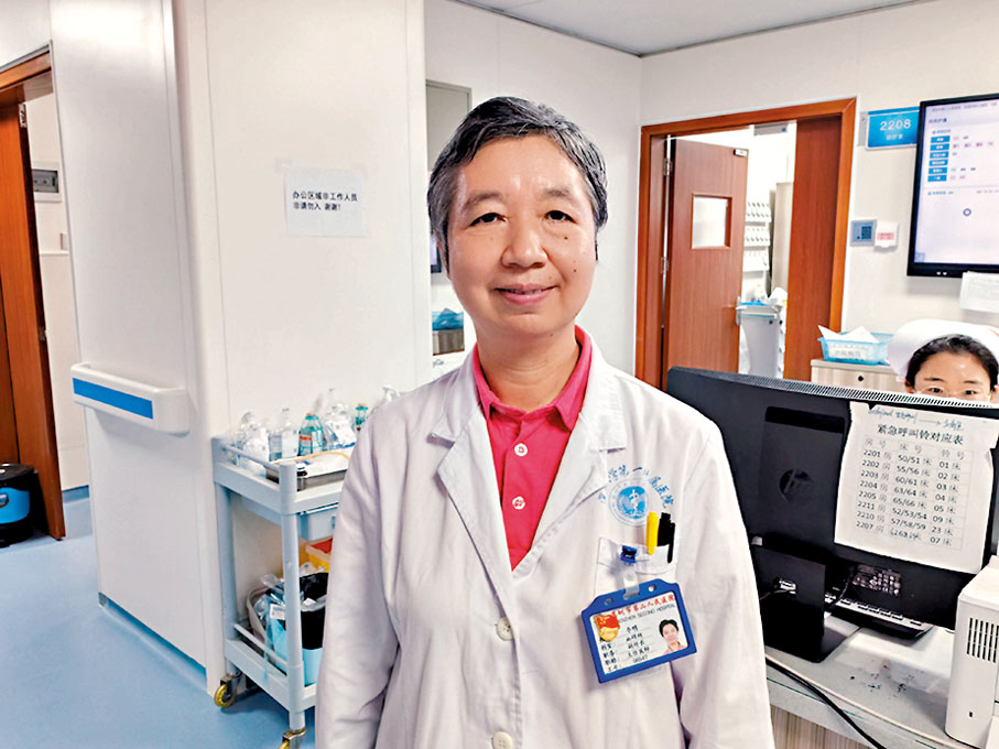 ◆深圳市第二人民醫院深圳市血液病研究所副所長李明　香港文匯報記者郭若溪 攝