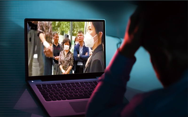 ◆5月23日，武漢校園小學生被撞致死。經歷喪子之痛的母親出鏡維權，被一些網友惡意揣測長相、身材、衣着，網暴或成這位母親墜樓的重要原因。 設計圖片