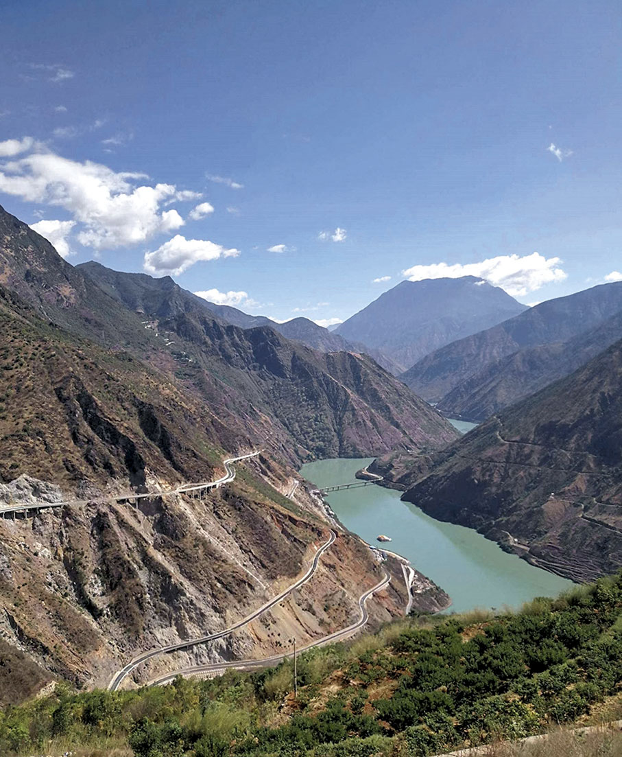 ◆金沙江渡口 作者供圖