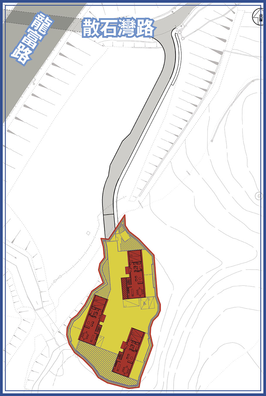 屯門市地段第550號  申請規劃圖