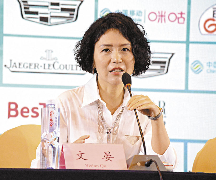 ◆文晏表示對於電影評審的嚴肅態度永遠不會放鬆。