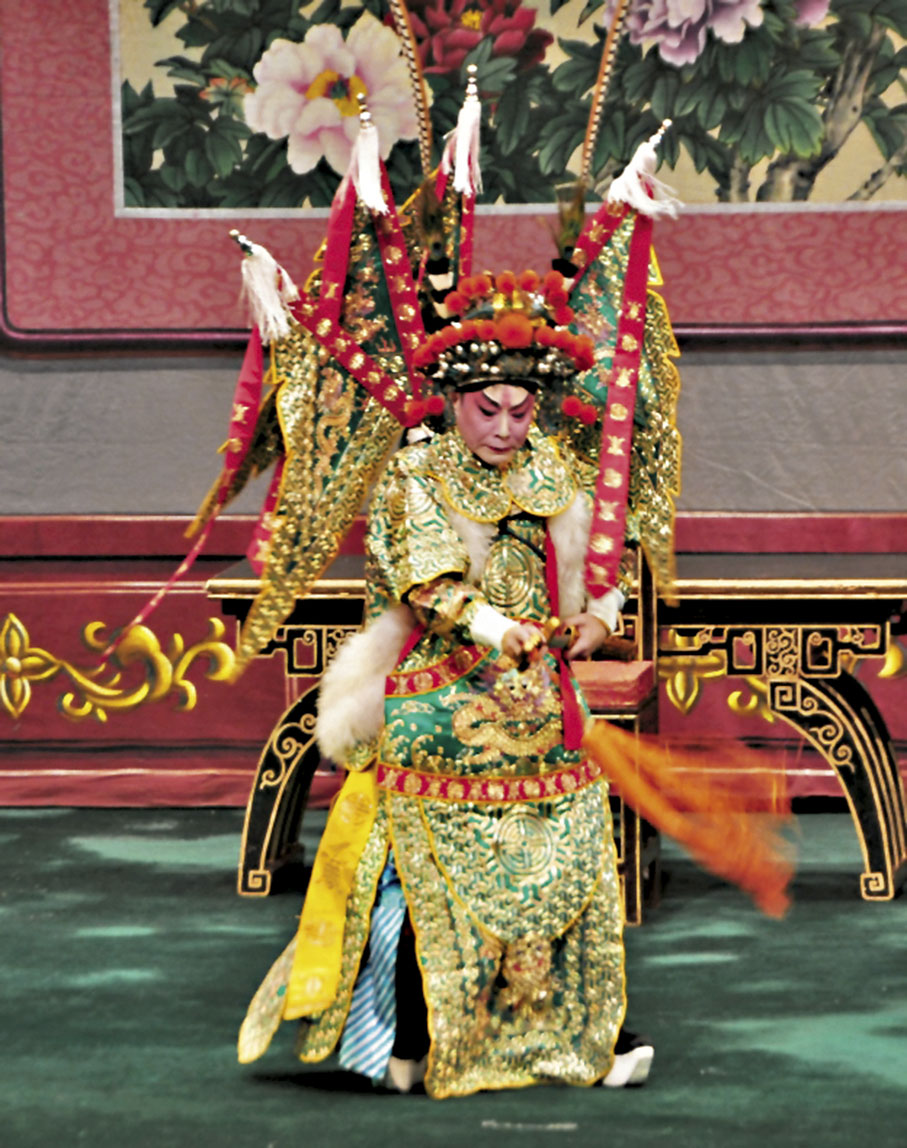 ◆阮兆輝十分重視粵劇傳統排場演藝。