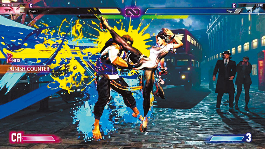 ◆《街霸6》延續格鬥熱潮。