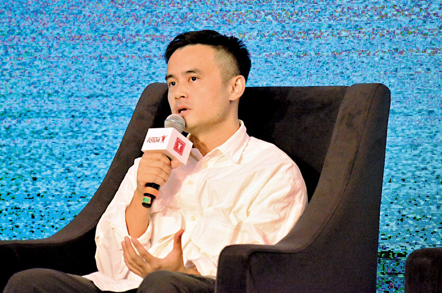 ◆ 香港青年導演賈勝楓。