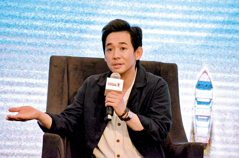 ◆ 香港青年導演嚴藝之。