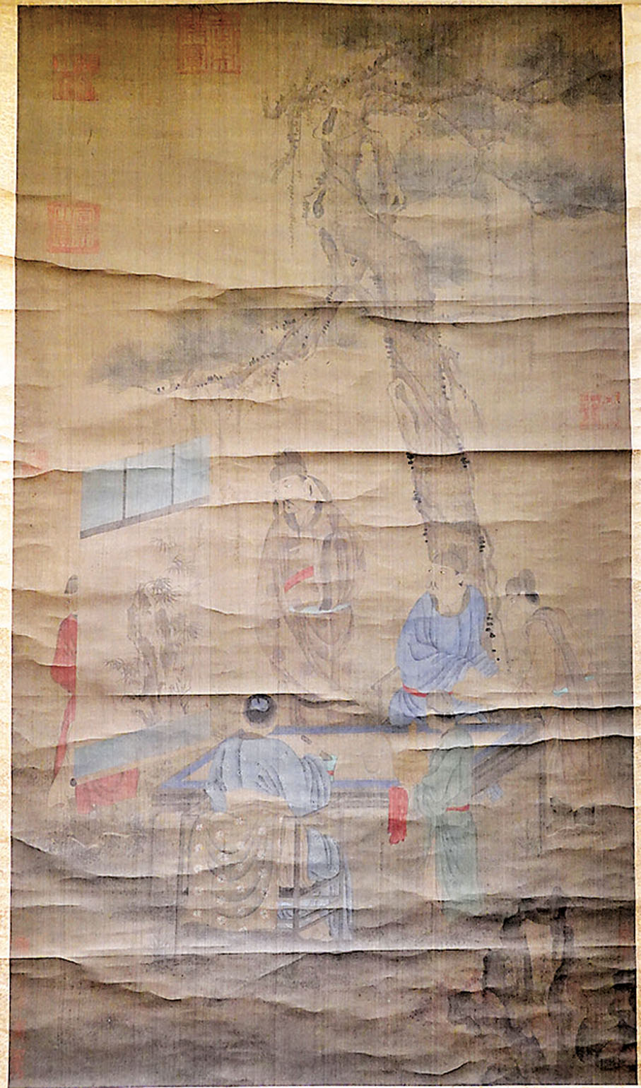 ◆傅世亨藏品《松下賞畫》（宋代  劉松年）