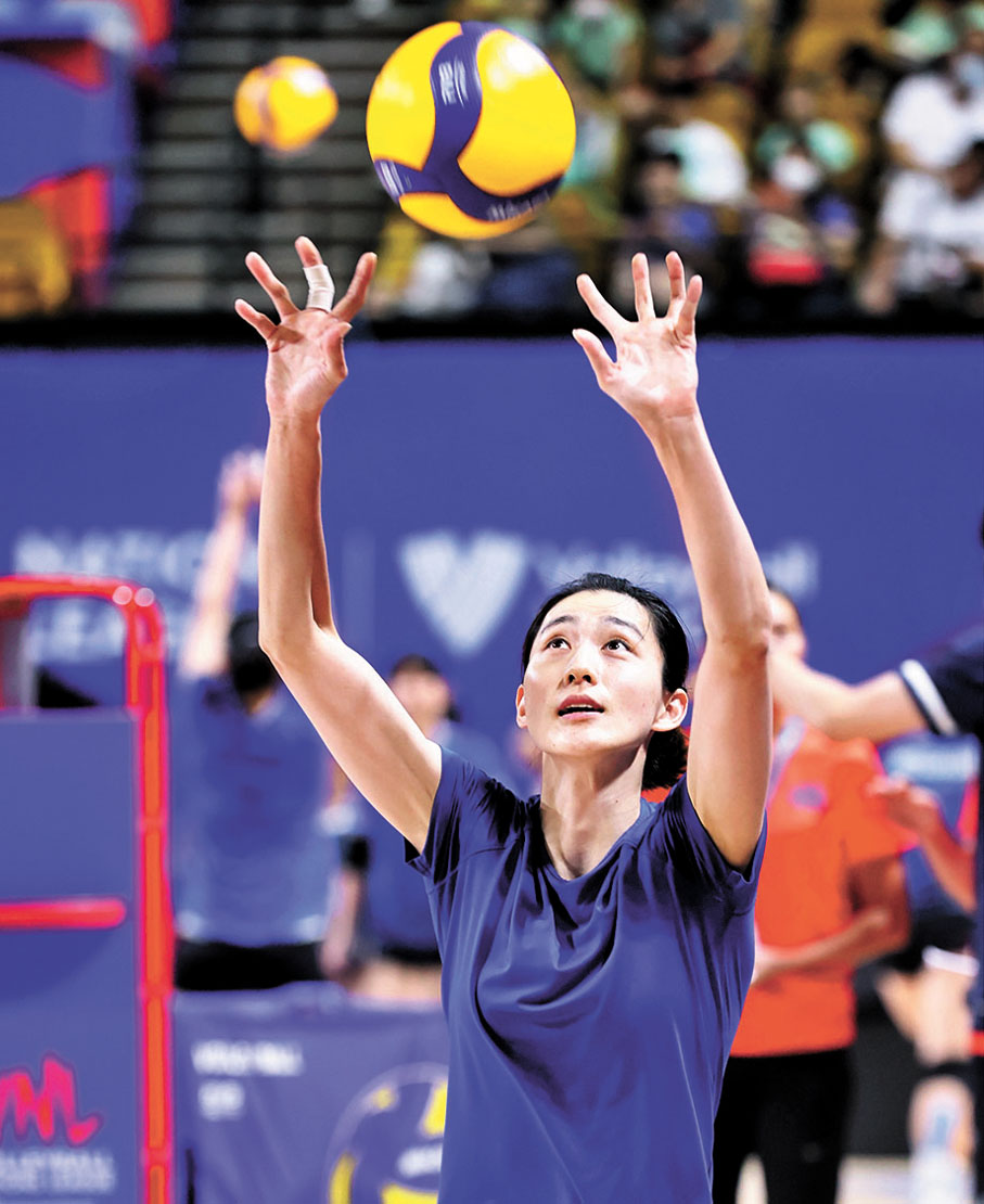 ◆刁琳宇已成為中國女排的核心人物。