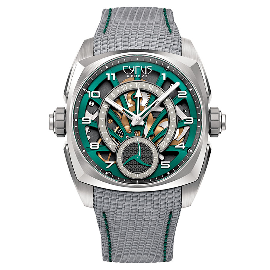 ◆Klepcys GMT Palm Green