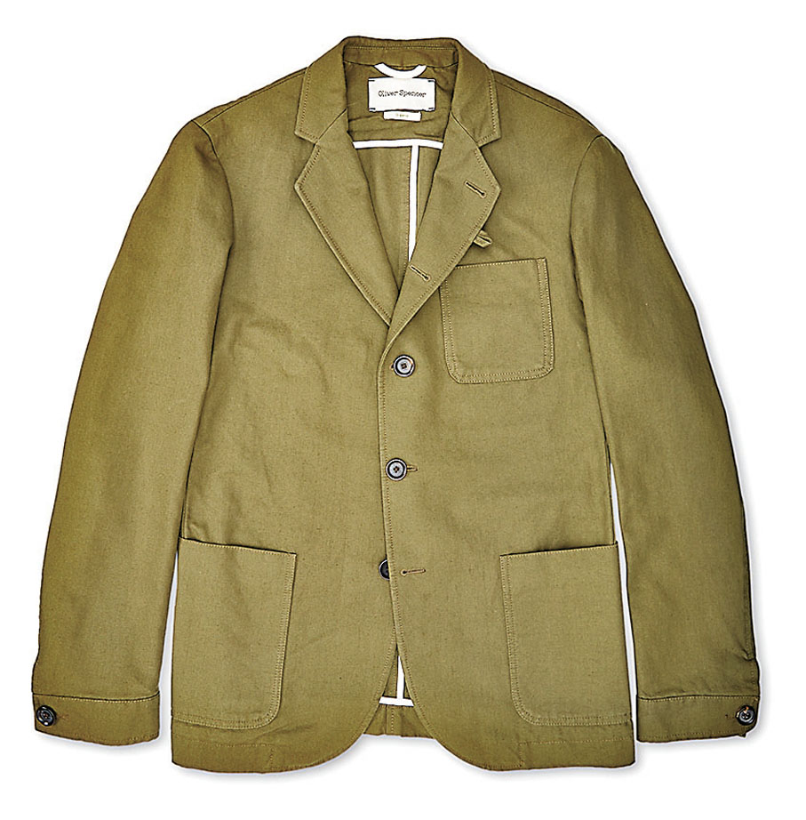 ◆OLIVER SPENCER麻質套裝