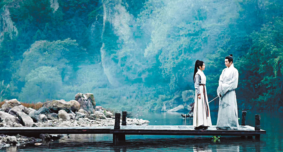 ◆陳曉和毛曉彤再度合作擦出火花。