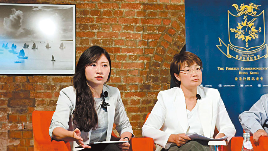 ◆左起：陳穎欣、方國珊。 陳穎欣Fb圖片