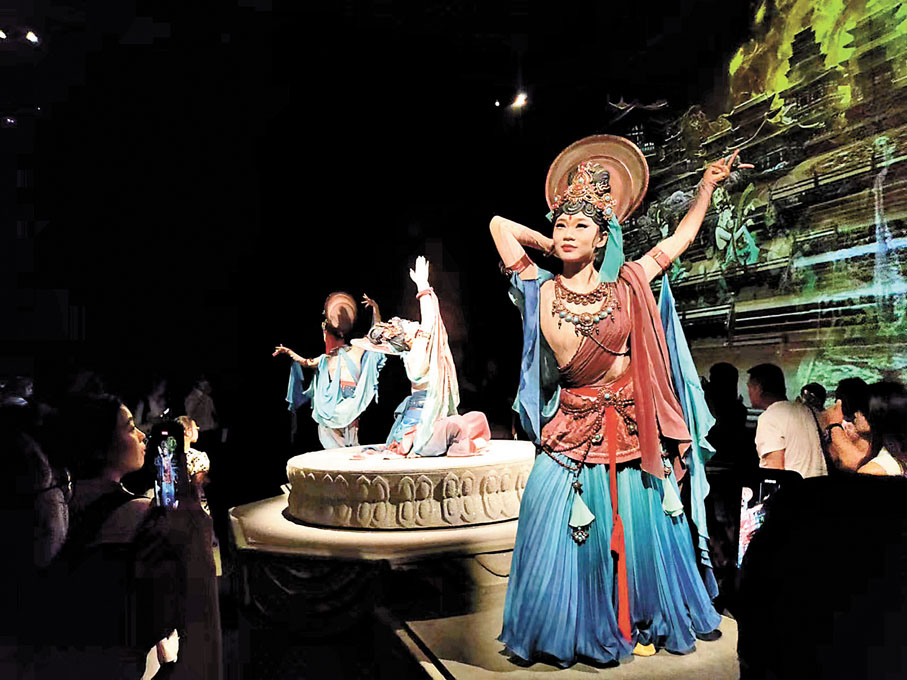 ◆《樂舞敦煌》演出現場。